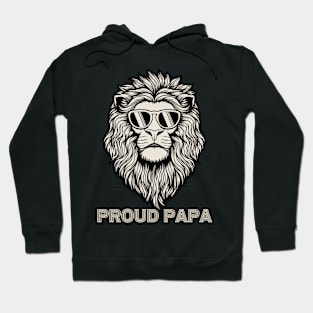 Proud Papa Lion Hoodie